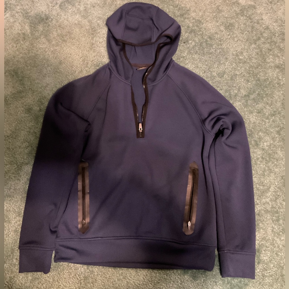 Athletic works Navy Blue Hooded Sweatshirt